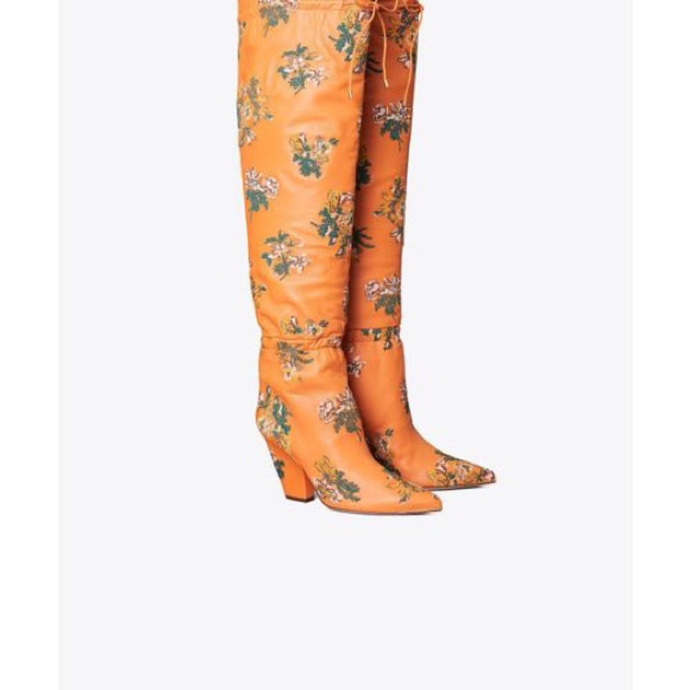 Tory Burch runway boots. Fabulous! Only used 4 times, in great condition.